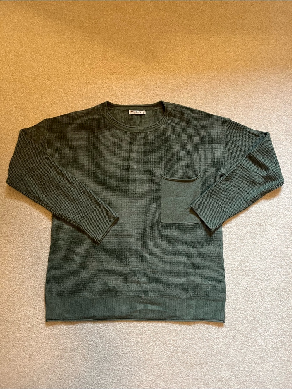 Women’s Waffle Knit Staccato Sweater